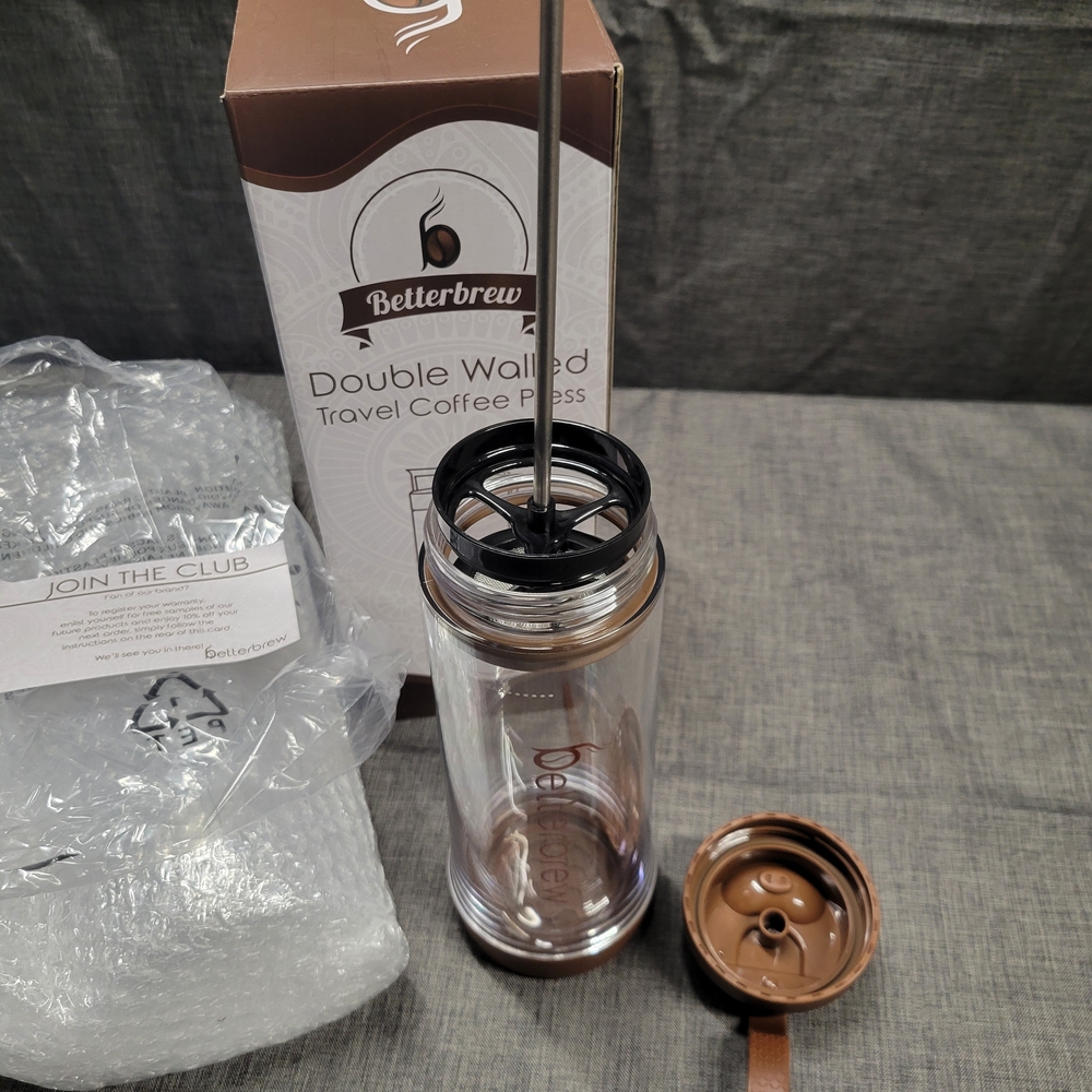 Betterbrew Double Walled Travel Coffee Press - Picture 5 of 10